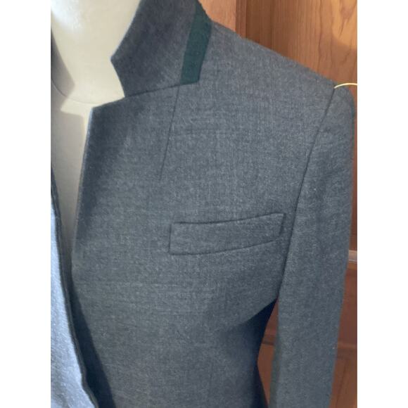 J.Crew Regent Wool Blazer Women’s Sz 6 Gray B0323 Work Career Business Preppy - Picture 3 of 9